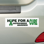 Hoop op een kuur... maag bumpersticker (Op auto)