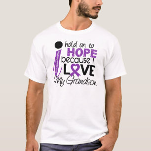 Hoop op mijn kleinzoon cystic fibrosis t-shirt