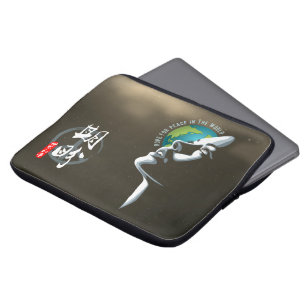 Hoop op wereldvrede 13 inch laptop sleeve