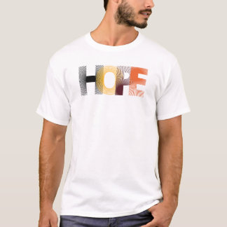 Hoop, optimisme, retro. t-shirt