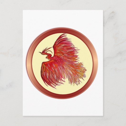 Hoop over Pain Phoenix Briefkaart (Voorkant)