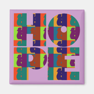 Hoop Paarse magneet