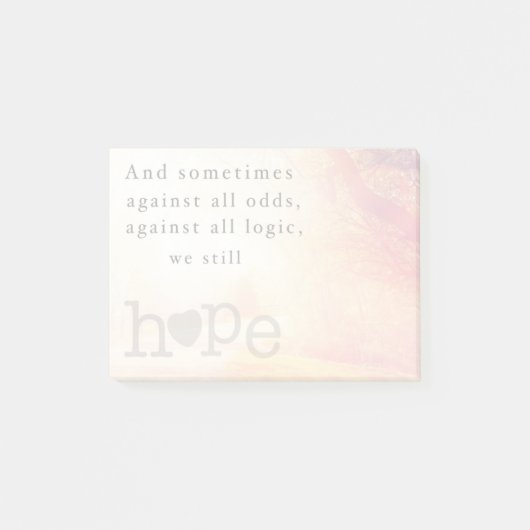 Hoop Post-it® Notes (Voorkant)