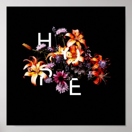 "hoop" poster (Voorkant)