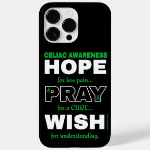 Hoop Pray Wish.. Celiac Case-Mate iPhone 14 Pro Max Hoesje