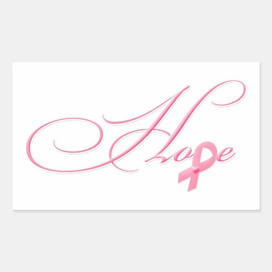 Hoop Rechthoekige Sticker (Voorkant)