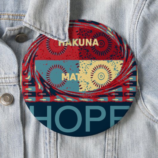 Hoop Ronde Button 6,0 Cm (In situ)