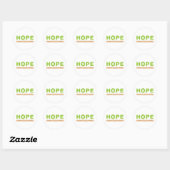 Hoop Ronde Sticker (Vel)