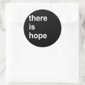 hoop ronde sticker (Tas)