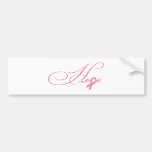 Hoop - Roze Lint Bumpersticker