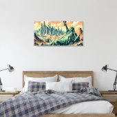 HOOP STAAT 5 CANVAS AFDRUK (Insitu (Slaapkamer))