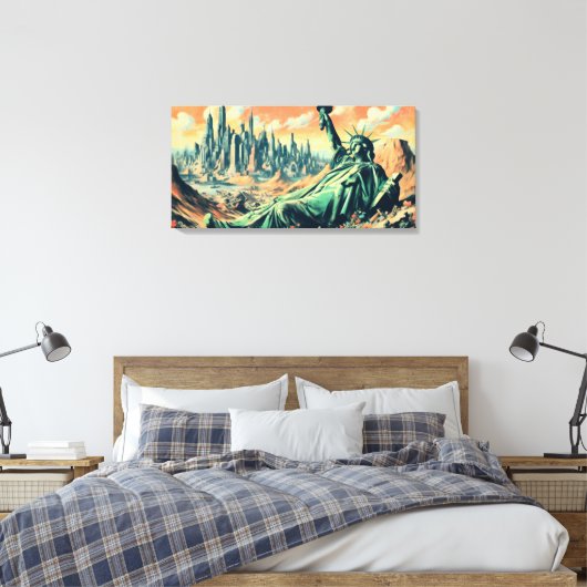 HOOP STAAT 5 CANVAS AFDRUK (Insitu (Slaapkamer))