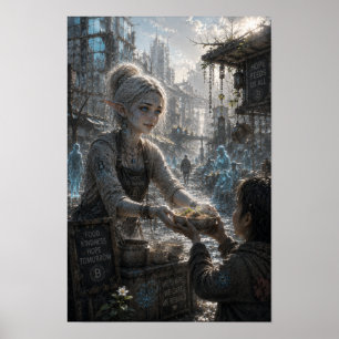 Hoop / Street Food Kok / Verwoeste Stad Poster