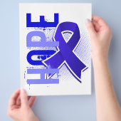 Hoop tegen darmkanker flyer (Hand)