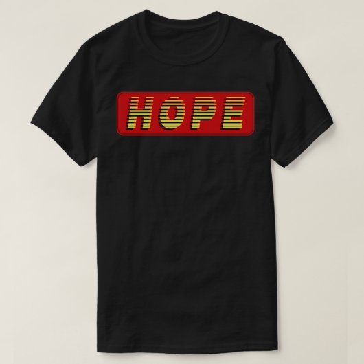 Hoop Tekst T-shirt (Design voorkant)