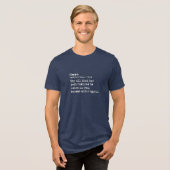 Hoop: Tri-Blend Shirt (Voorkant volledig)