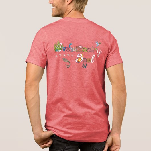 Hoop: Tri-Blend Shirt (Achterkant)