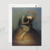Hoop van George Frederick Watts Briefkaart (Voorkant / Achterkant)