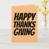 HOOP VAN JE, THANKSGIVING DAG KAARTEN (Gele Bloem)