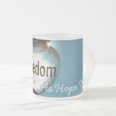 Hoop vliegt officiële Mok van vrijheid (Voorkant rechts)