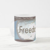 Hoop vliegt officiële Mok van vrijheid (Voorkant links)