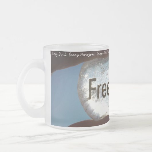 Hoop vliegt officiële Mok van vrijheid (Links)