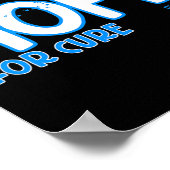 Hoop voor echte Diabetes Poster (Hoek)