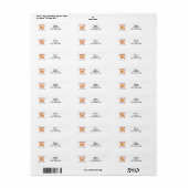 Hoop voor een kuur - MS-bewustzijn Etiket (Full Sheet)