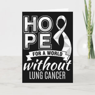 Hoop voor een wereld zonder longkanker kaart