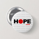 Hoop voor Japan Ronde Button 5,7 Cm (Voorkant /achterkant)