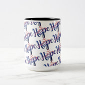 Hoop voor Mok van het vredeskoffie (Center)