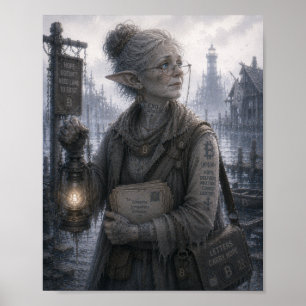 Hoop / Vuurtorenwachter / Overstroomde Steiger Poster