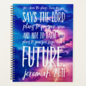 Hoop welvaartsbijbel Verse Christelijke scripts Planner (Voorkant)