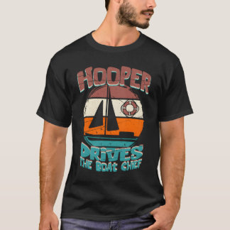 Hooper Bestuurt De Boot Hoofd T-shirt