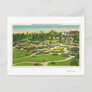 Hoopes Park Perennial Gardens Uitzicht Briefkaart