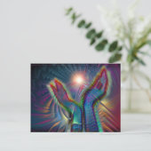 hoopgevend briefkaart (Staand voorkant)