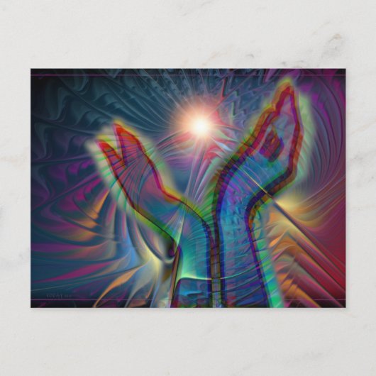 hoopgevend briefkaart (Voorkant)