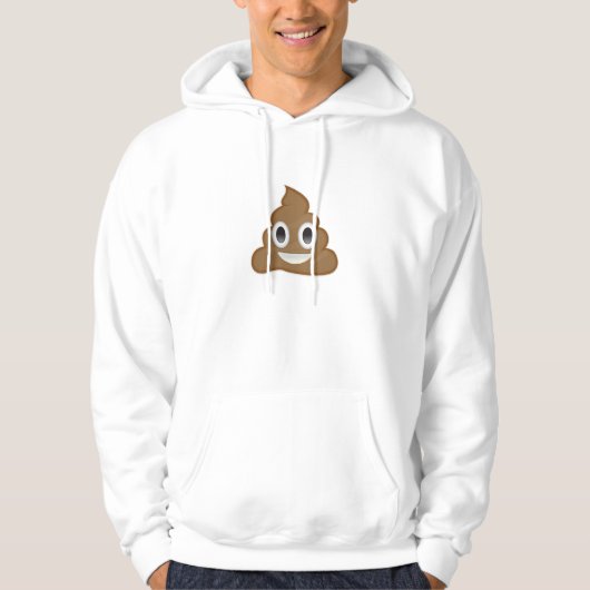 hoopje poep emoji hoodie (Voorkant)