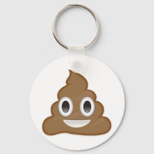 hoopje poep emoji sleutelhanger