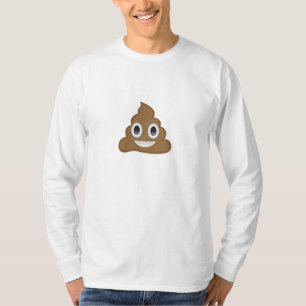 hoopje poep emoji t-shirt