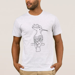Hoopoe man T-shirt