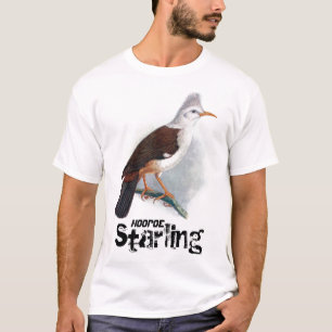  Hoopoe Starling Bird T-shirt