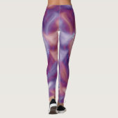 Ho'oponopono Paarse roke Leggings (Achterkant)