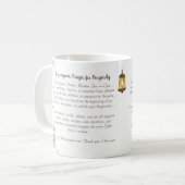 Ho'oponopono Prayer Mug (Devant gauche)