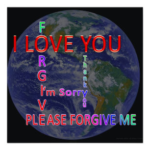 Ho'oponopono World Perfect Poster