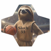 Hoops and Hangs : Le Slam Dunking Sloth, (Plat)