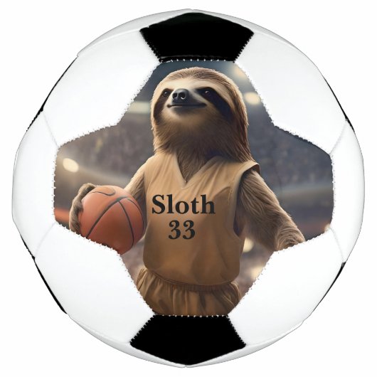 Hoops and Hangs : Le Slam Dunking Sloth, (Devant)