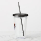 Hoops Basketball & Net Acryltumbler Acryl Drinkbeker (Links)