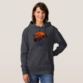 Hoops Basketball & Net Women's Hoodie (Voorkant volledig)