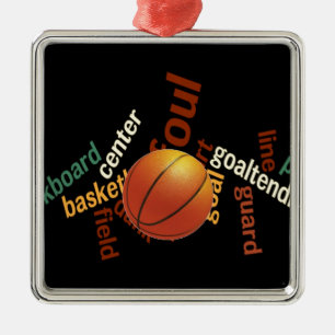 Hoops Basketball Sport Fanatics.jpg Metalen Ornament